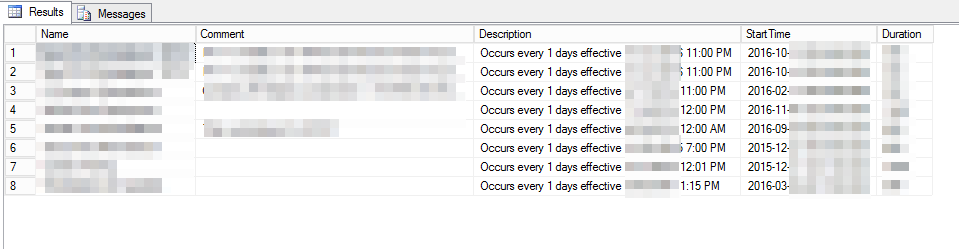 SQL Query to Export All SCCM Maintenance Windows